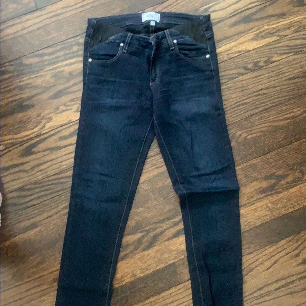 Paige skinny maternity jean